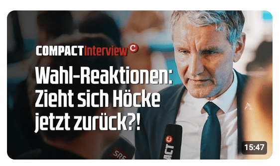 Wahl-Reaktionen: Zieht sich Höcke jetzt zurück?!