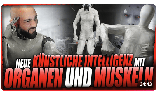 Sie haben UNS als KI-HUMANOIDEN ROBOTER nachgebaut in STÄRKER und GEFÄHRLICHER…! WTF