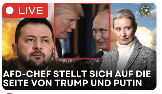 AfD’s Alice Weidel SCHOCKT Deutschland!  „Keine Hilfe mehr für die Ukraine!“ | Wahl-KNALLER!