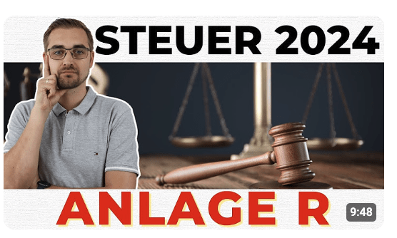 STEUERERKLÄRUNG 2024: ANLAGE R AUSFÜLLEN! Anleitung für RENTNER in der Steuererklärung!