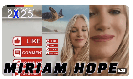 MIRIAM HOPE – Bundestagswahl 2025 – wieviel wurde wirklich geschummelt ? Wahlbetrug Deutschland AfD