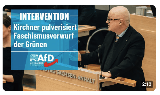 Kirchner pulverisiert Faschismusvorwurf der Grünen