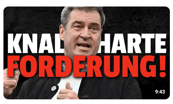 IHR hattet RECHT über schmutzigen PLAN von SÖDER