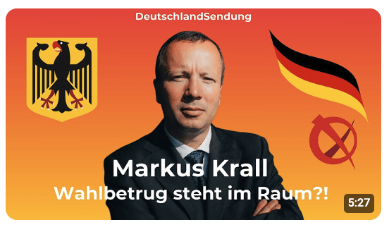 Deutschlands UNTERGANG?! Wahlbetrug steht im Raum – Markus Krall im Interview