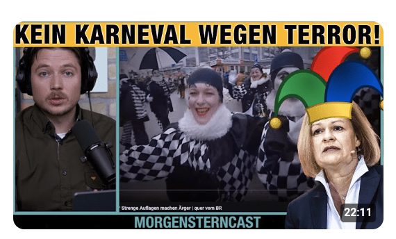 Faeser sieht KEINE Gefahr für Fasching in Deutschland!