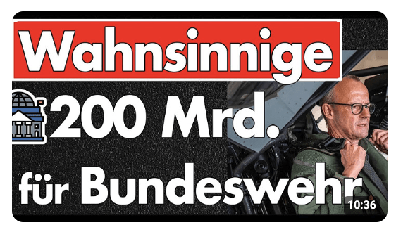200 Mrd. Schulden für meinen Sohn, aber kein Cent für meinen Onkel? Sondervermögen maximal ungerecht