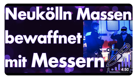 Berlin Neukölln: Propaganda & Massenschlägerei inklusive Messern! Alltag auf der Karl-Marx-Straße