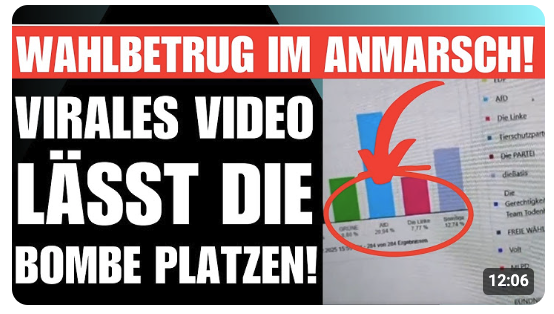 WAHL-SKANDAL  VIRALES VIDEO SCHOCKT DIE BÜRGER  STIMMEN sind EINFACH VERSCHWUNDEN! (unfassbar)