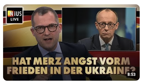 Frieden in der Ukraine spielt in Deutschland scheinbar keine Rolle 