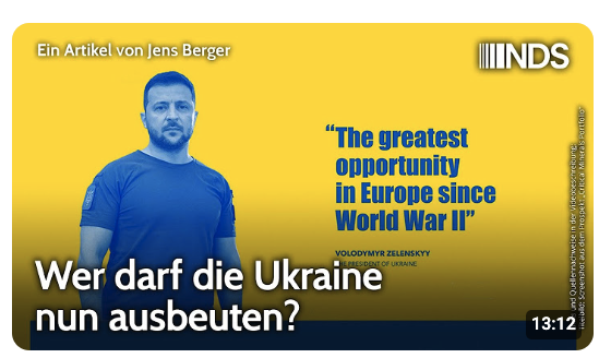 Wer darf die Ukraine nun ausbeuten? 
