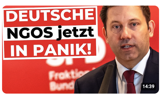 KLATSCHE für NGOs – FRIEDRICH MERZ holt die KETTENSÄGE RAUS!