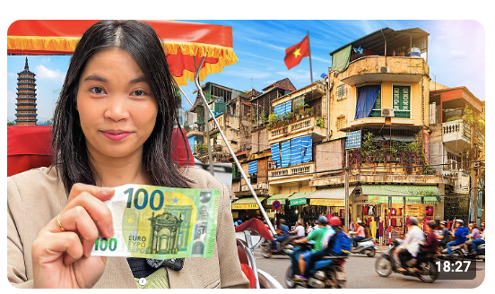 100€ im günstigsten Land der Welt (1 Tag Millionärin)