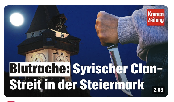 Syrischer Clan-Streit eskalierte wegen Mädchen 