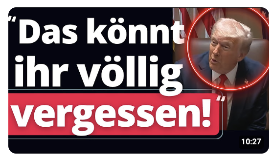 White House: Trump eskaliert gegen die EU vor versammelter Mannschaft!