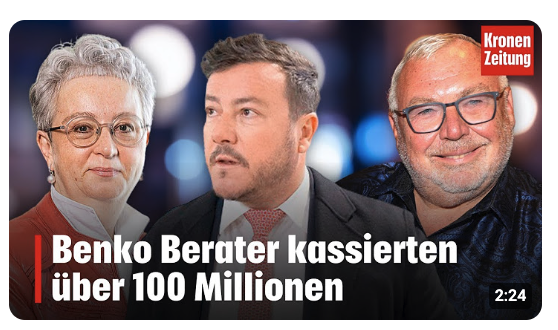 Welche Benko-Berater über 100 Millionen kassierten 