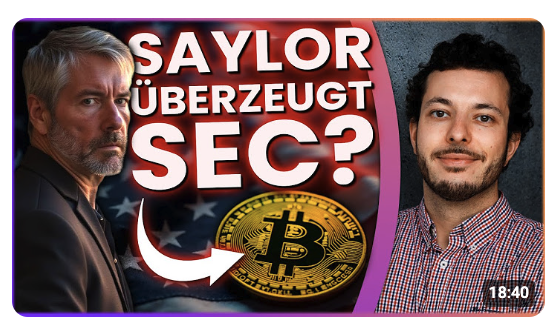 SAYLOR TRIFFT SEC! Kaufen die USA 5 MILLIONEN BITCOIN?
