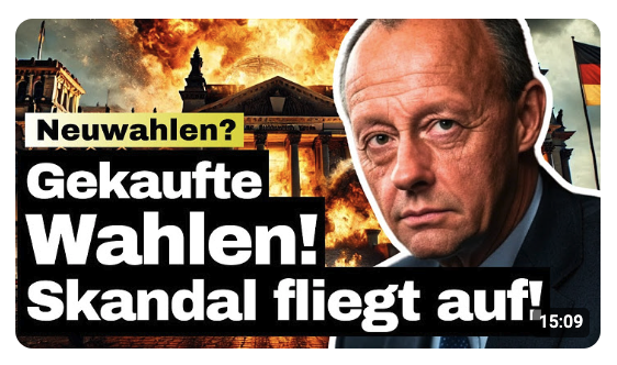 NEUWAHLEN? Regierung hat Wahlen gekauft – CDU deckt Skandal auf!