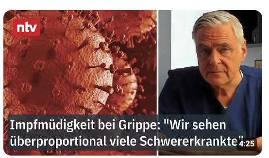 Impfmüdigkeit bei Grippe: „Wir sehen überproportional viele Schwererkrankte“