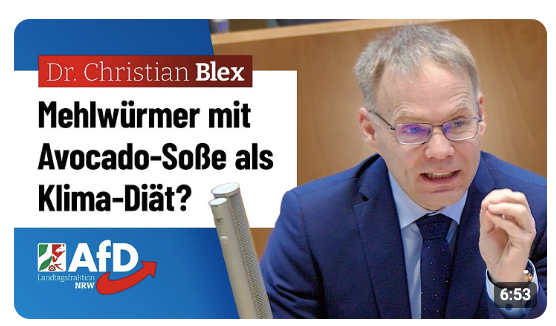 Mehlwürmer mit Avocado-Soße als Klima-Diät? 