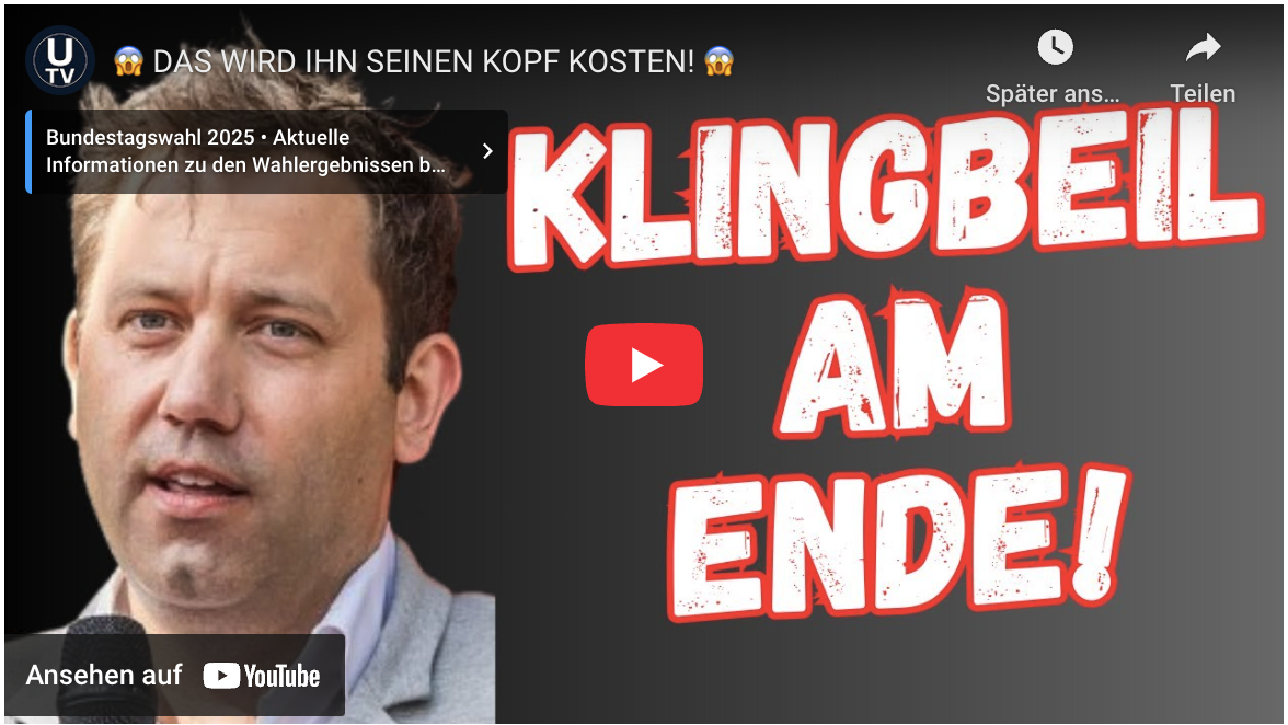 DAS WIRD IHN SEINEN KOPF KOSTEN! 