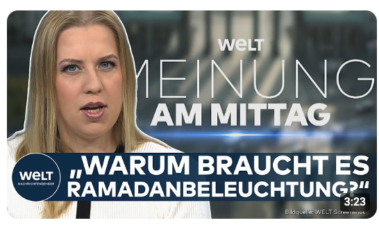 MEINE MEINUNG: „Warum braucht es Ramadanbeleuchtung?“