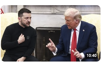 Sie spielen mit dem Dritten Weltkrieg»: Hier sehen Sie, wie Trump Selenskyj einteilt