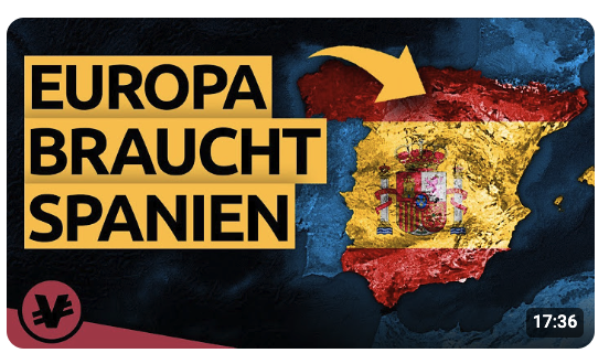 SPANIEN ist Europas Schlüssel, um CHINA zu ÜBERTRUMPFEN 