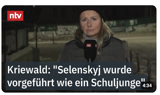 Kriewald: „Selenskyj wurde vorgeführt wie ein Schuljunge“ – Nach Konfrontation im Weißen Haus