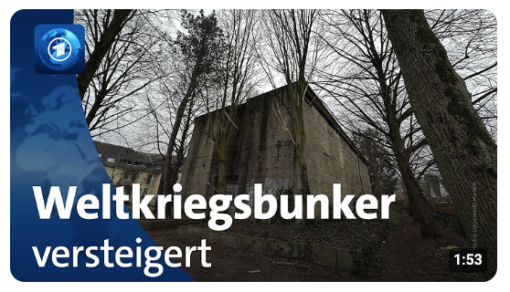 Weltkriegsbunker in Hamm zwangsversteigert