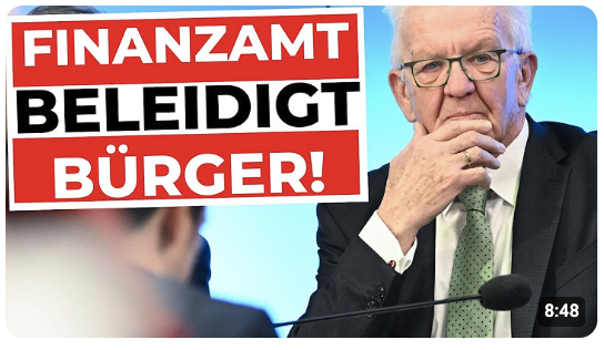 SHITSTORM – GRÜNES FINANZAMT BELEIDIGT STEUERZAHLER! (Danyal Bayaz)