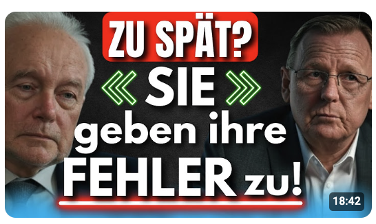 Reue pur? Was Kubicki und Ramelow zugeben haut euch um! 