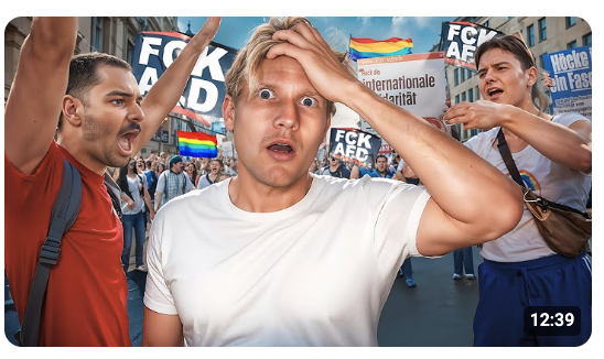 So brutal sind linke Demos für Andersdenkende…