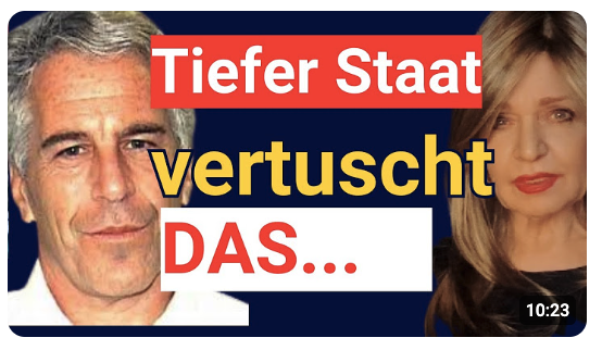 Vertuschung im Fall Epstein durch FBI und CIA. Justizministerin schlägt zurück