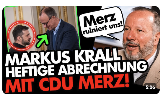 GRANDIOS! Dr. Markus Krall ZERLEGT Friedrich Merz knallhart mit 5 Argumenten!