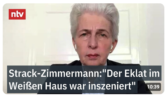 „Der Eklat im Weißen Haus war inszeniert“ – Strack-Zimmermann zu „Choreografie“