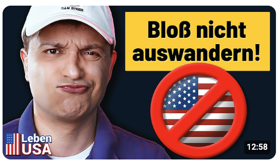 Auswandern macht unglücklich!