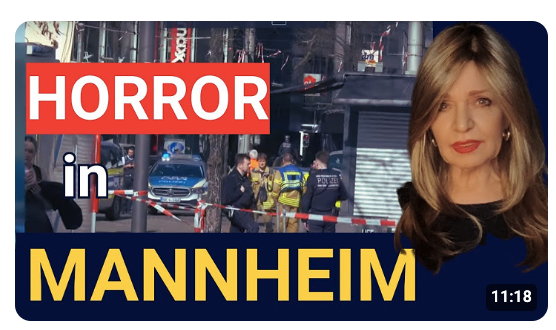Horror von Mannheim. Aber Hauptsache die Ramadan Beleuchtung hängt