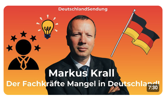 Der Fachkräfte Mangel in Deutschland! Markus Krall Statement