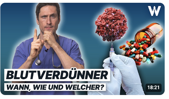 Blutverdünner: Typische Gefahren und richtige Dosierung für Sie! (ASS, Marcumar, Xarelto im Check)