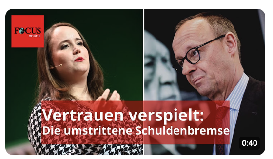 Merz hat uns getäuscht! Wir müssen bei der Schuldenbremse jetzt Tacheles reden