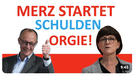 Merz verpulvert mal schnell ne BILLION!
