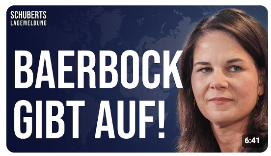Eilt: Sensation! Endlich Baerbock schmeißt hin!