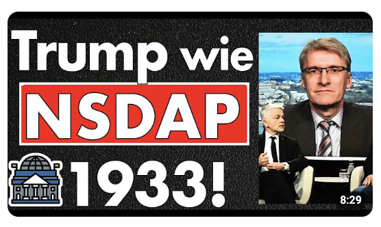 Völlige Eskalation bei Lanz! ZDF Reporter vergleicht Trump mit der Machtergreifung der NSDAP 1933!