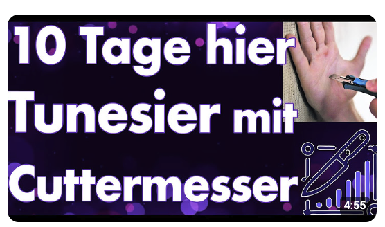 Nach 10 Tagen beging er eine Messerattacke! Asylbewerber in BaWü vor Gericht!