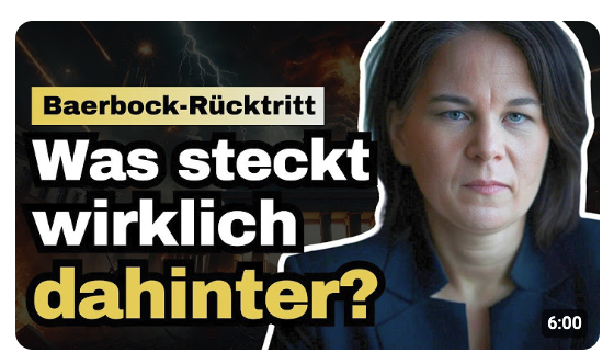Baerbock gibt auf! Der wahre Skandal hinter ihrem Rückzug!