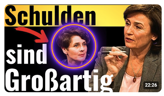 Experten bei Maischberger: 900 Mrd. Schulden sind super 