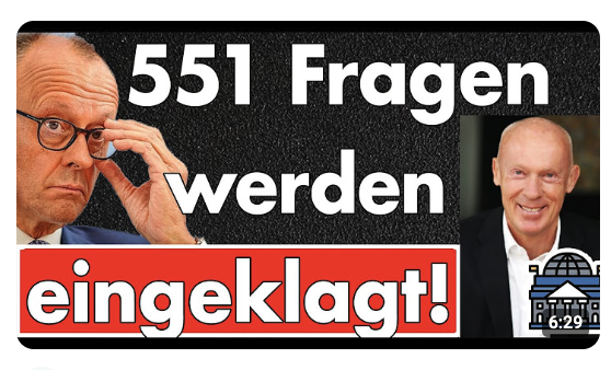 Fluchtweg abgeschnitten! 551 NGO-Fragen der CDU werden eingeklagt von Nius mit RA Steinhöfel!