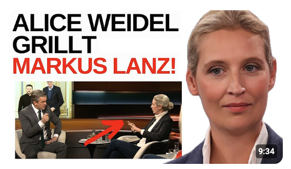 ZDF Live: Alice Weidel zerlegt die Runde & sorgt für Gänsehaut!