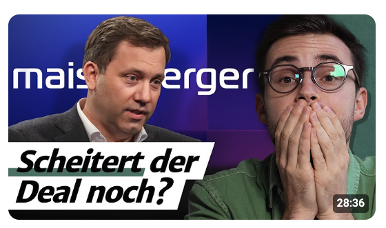 SPD-Chef verwirrt Maischberger zum Groko-Deal!