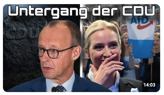 Es ist besiegelt: Merz hat gerade die CDU zerstört